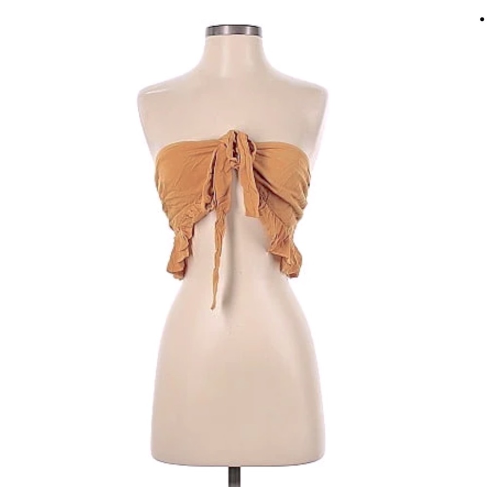 12th Tribe wrap crop top